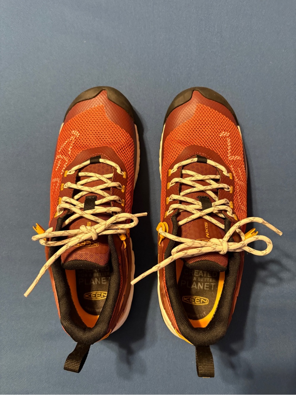 Keen Women's Orange and Brown Trail Runners